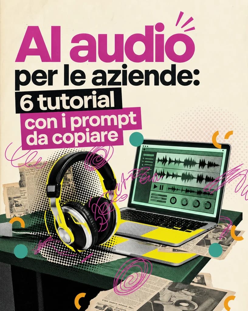 Come usare l'AI audio in azienda, dal jingle all'agente vocale