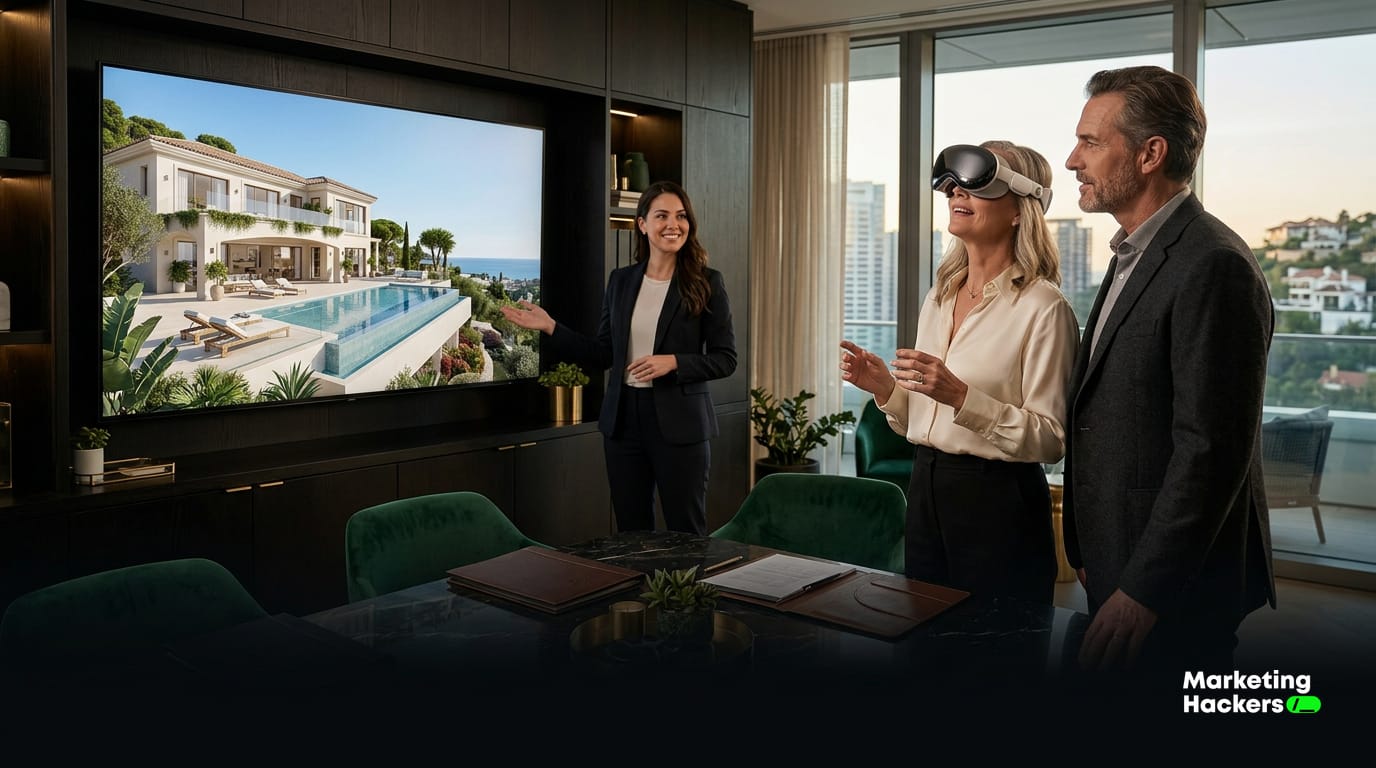 Siti web immersivi per real estate luxury e ville di pregio